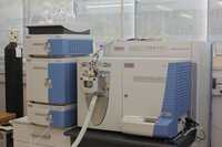 Espectrómetro de masas LTQ-Orbitrap Discovery con HPLC Accela de Thermo