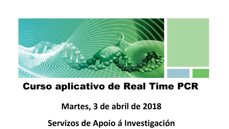 Web view cartel jornada real time pcr biorad 030418 galego